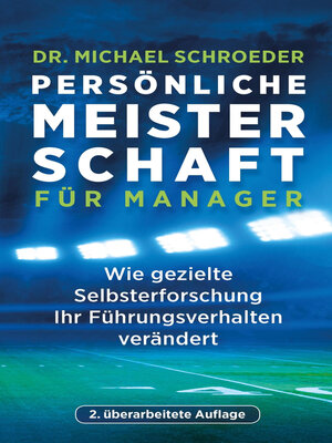 cover image of Persönliche Meisterschaft für Manager
